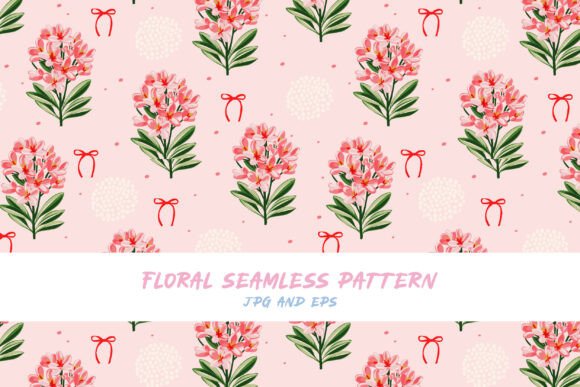 Download Flower Seamless Vector Pattern - Vector Collection