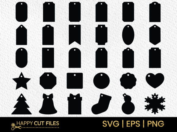 Download Christmas Gift Tag Svg Bundle Vector - Vector Collection