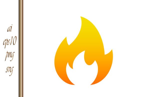 Download Fire Icon Stencil Flame Clupart Vector - Vector Collection